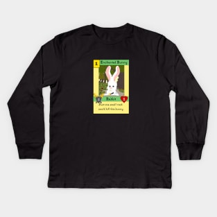 Enchanted Bunny - Mystic Warlords of Ka'a Kids Long Sleeve T-Shirt